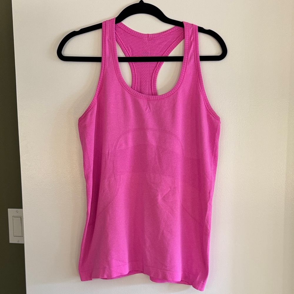 Lululemon Athletica Vibrant Pink Tank Top